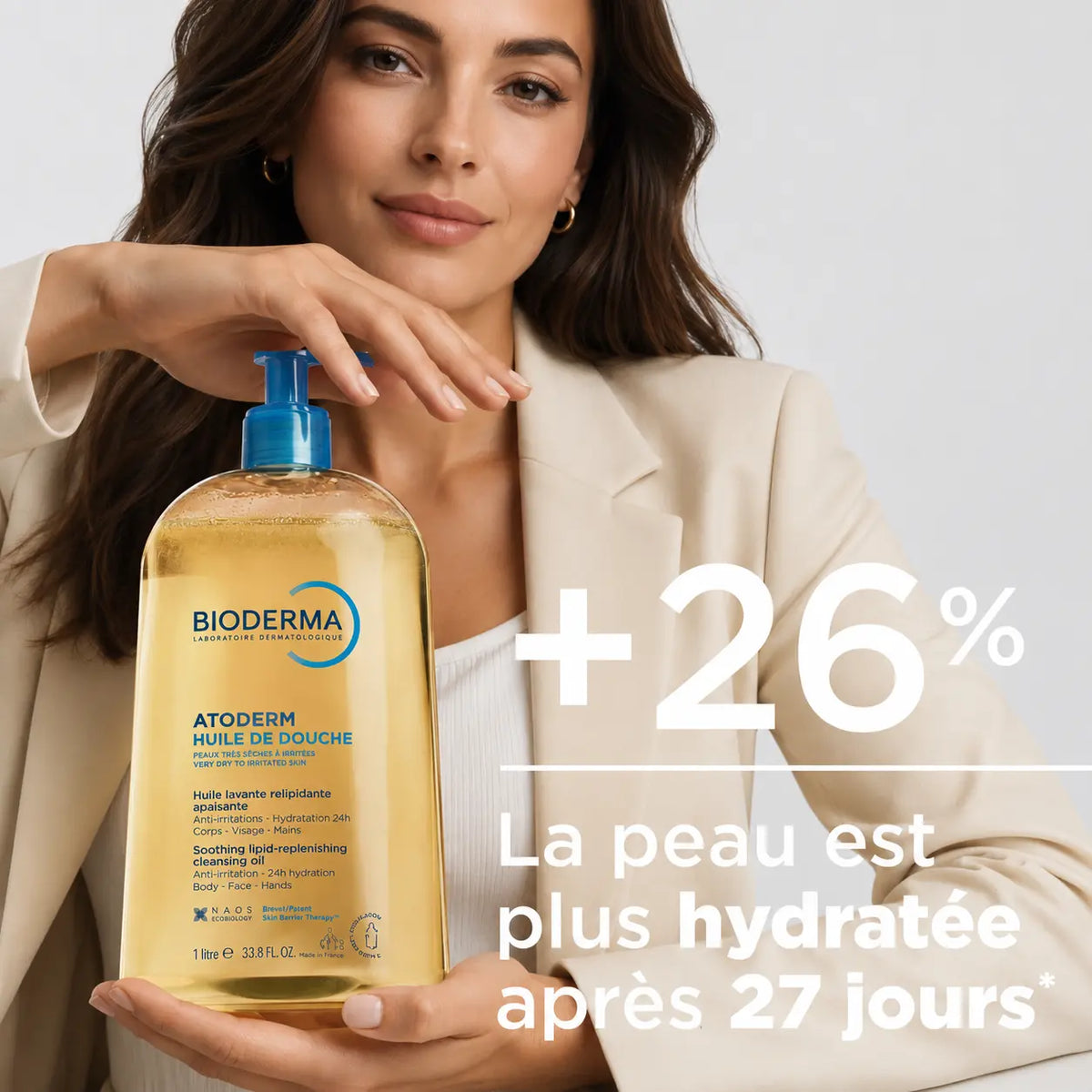Bioderma Atoderm Huile de Douche 1L