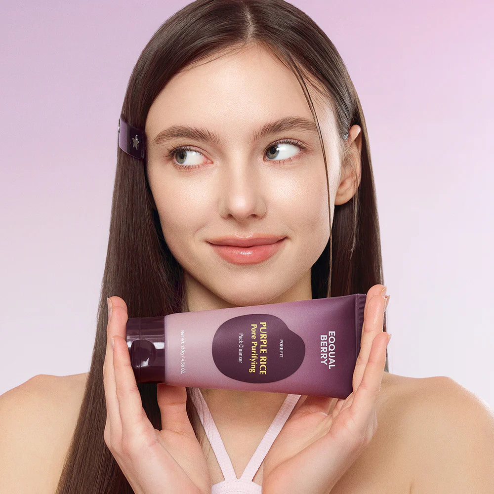 EQQUALBERRY - Purple Rice Pore Purifying Pack Cleanser