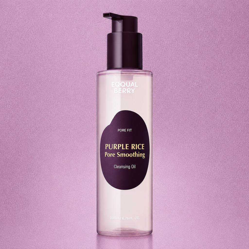 EQQAULBERRY - Purple Rice Pore Smoothing Cleansing Oil