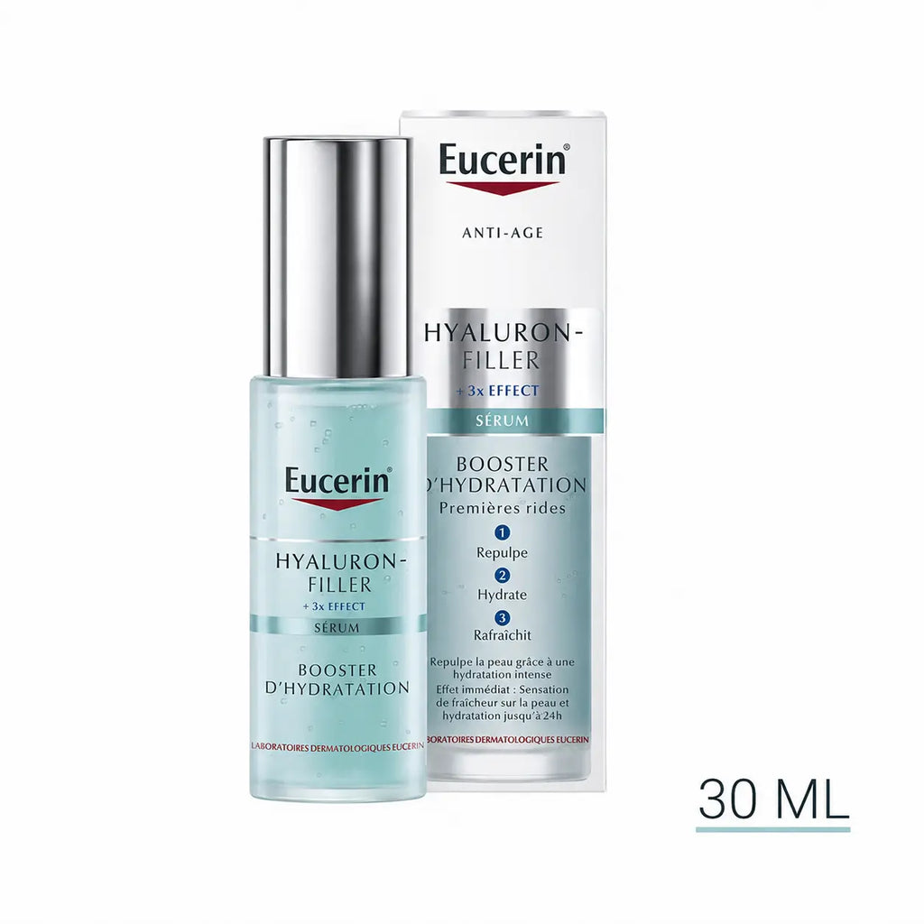 EUCERIN – HYALURON-FILLER +3x EFFECT Sérum Booster d'Hydratation