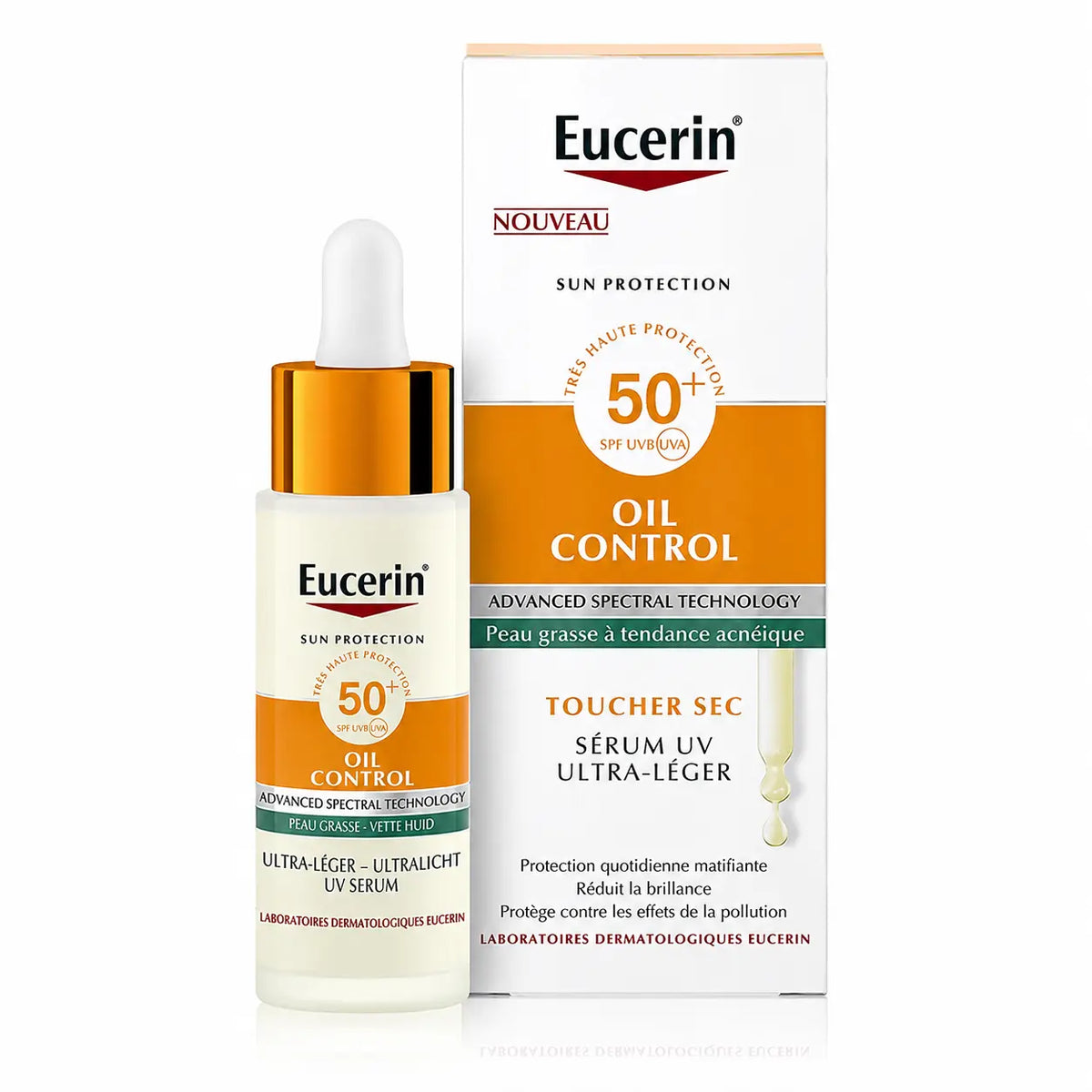 EUCERIN - Sérum Oil Control Ultra-léger SPF 50+