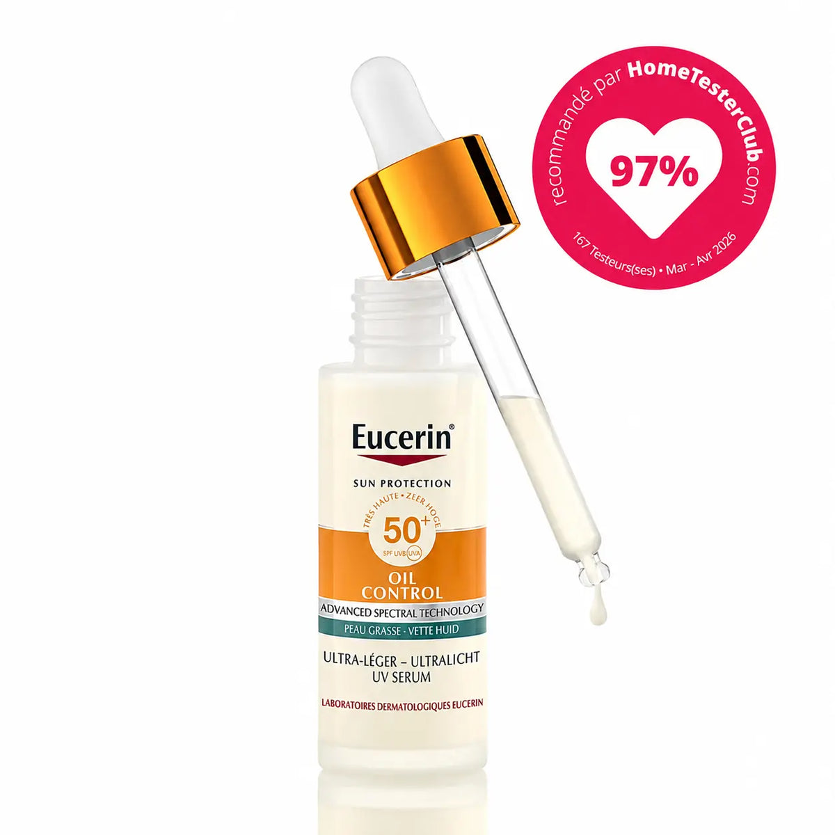 EUCERIN - Sérum Oil Control Ultra-léger SPF 50+