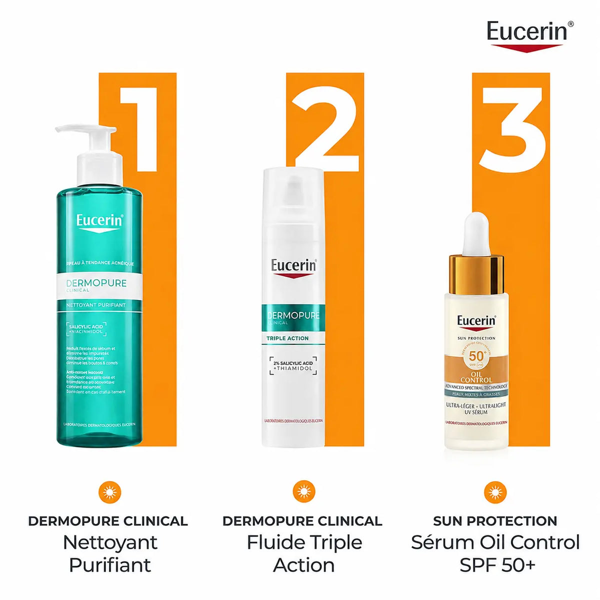 EUCERIN - Sérum Oil Control Ultra-léger SPF 50+