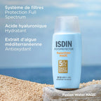 ISDIN - Fotoprotector Fusion Water Magic Solaire Invisible SPF50 – 50ml