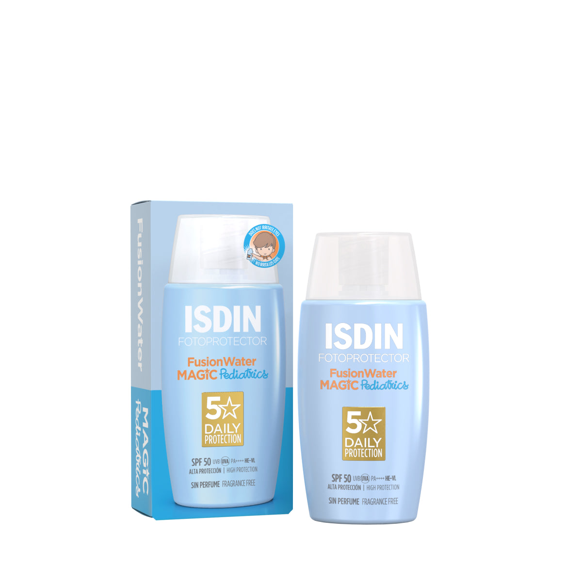 ISDIN - Fotoprotector Fusion Water MAGIC Pediatrics SPF 50