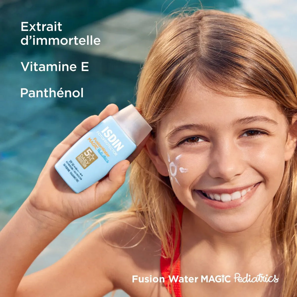 ISDIN - Fotoprotector Fusion Water MAGIC Pediatrics SPF 50