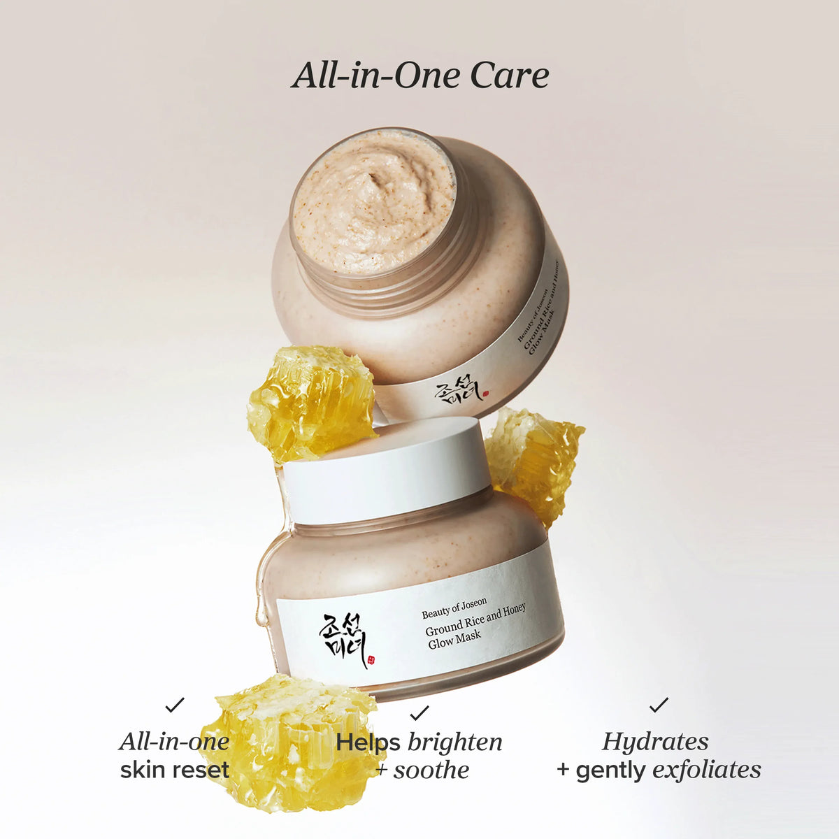 BEAUTY OF JOSEON - Ground Rice and Honey Glow Mask