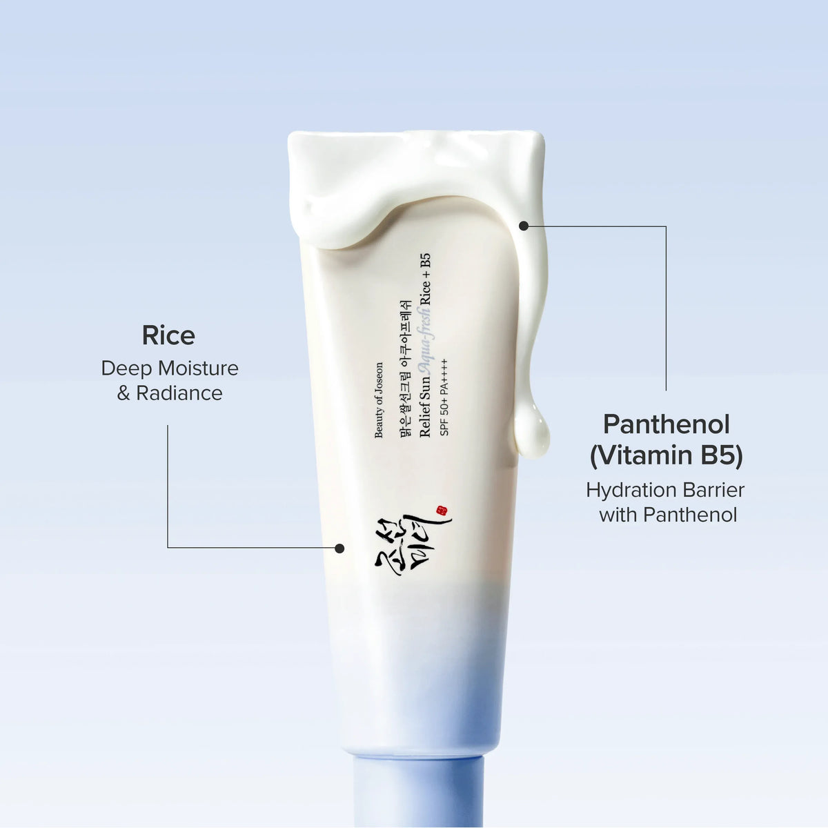 BEAUTY OF JOSEON - Relief Sun Aqua-Fresh : Rice + B5 (SPF50+ PA++++)
