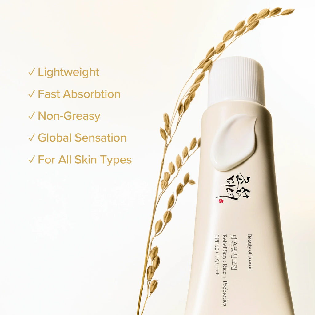BEAUTY OF JOSEON - Relief Sun : Rice + Probiotics (SPF50+ PA++++)