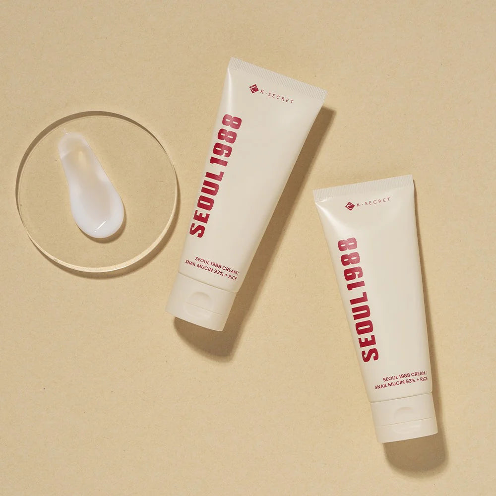K-SECRET - SEOUL 1988 Cream : Snail Mucin 93% + Rice