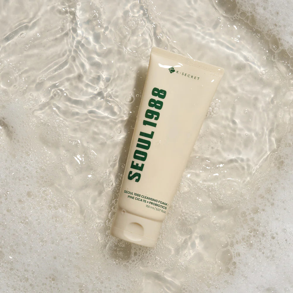 K-SECRET - SEOUL 1988 Cleansing Foam : Pine Cica 1% + Probiotics