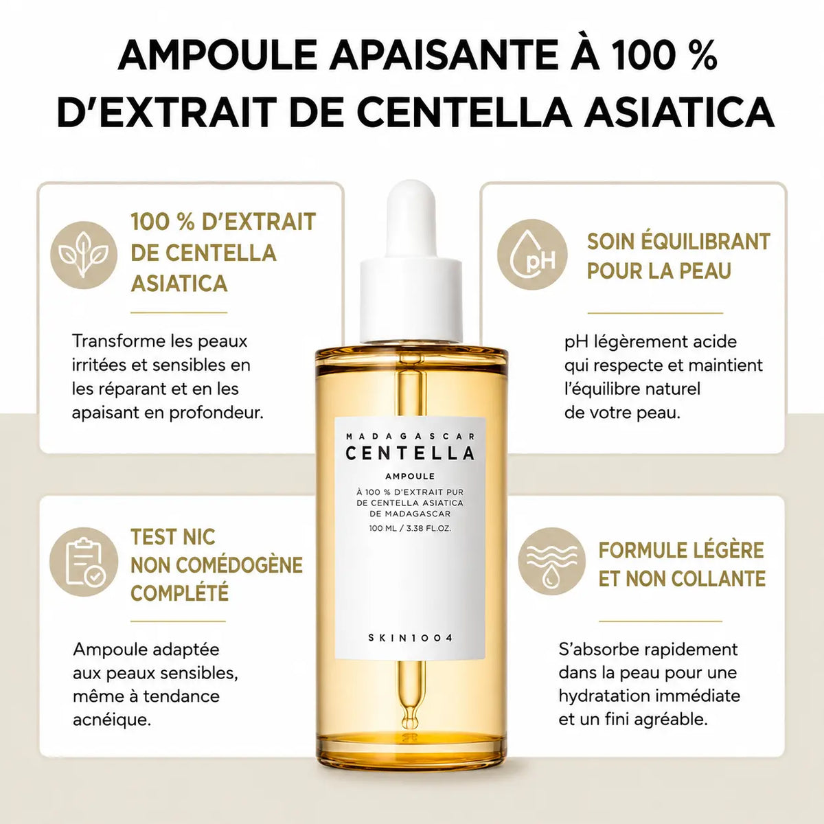 SKIN1004 – Madagascar Centella Ampoule – 100 ML