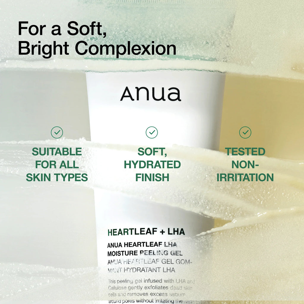 ANUA - Heartleaf LHA Moisture Peeling Gel