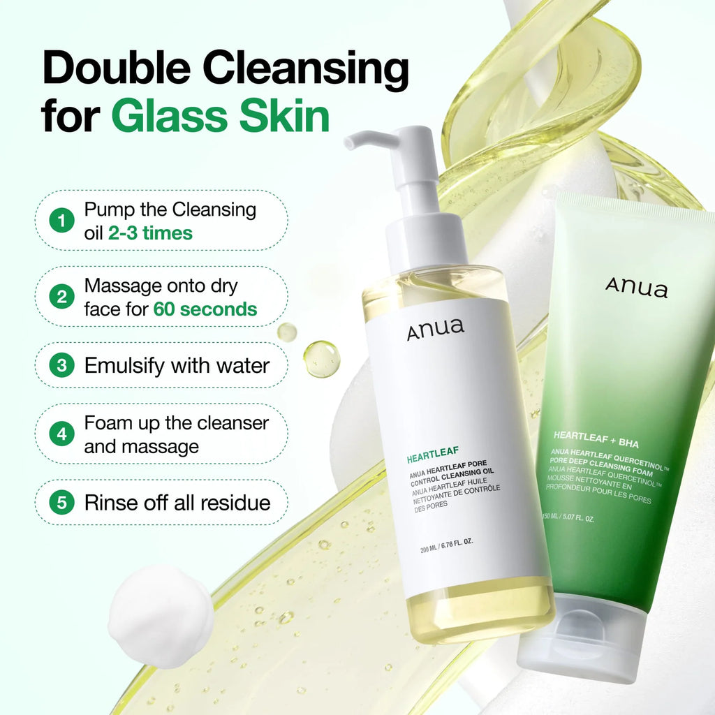ANUA - Double Cleansing Duo Set