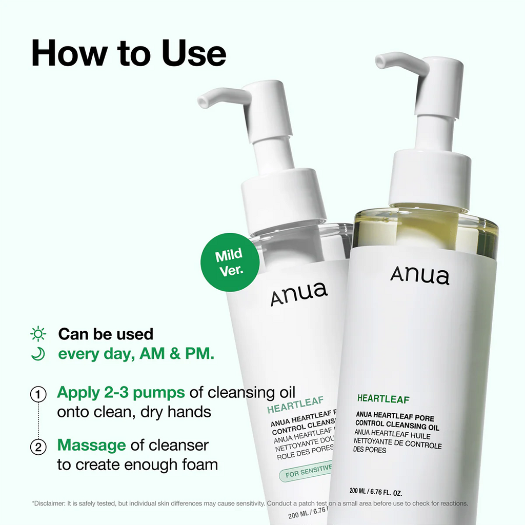 ANUA - Heartleaf Pore Control Cleansing Oil