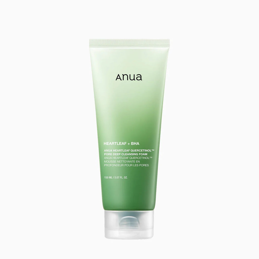 ANUA - Heartleaf Quercetinol Pore Deep Cleansing Foam - mousse nettoyante 150 mL