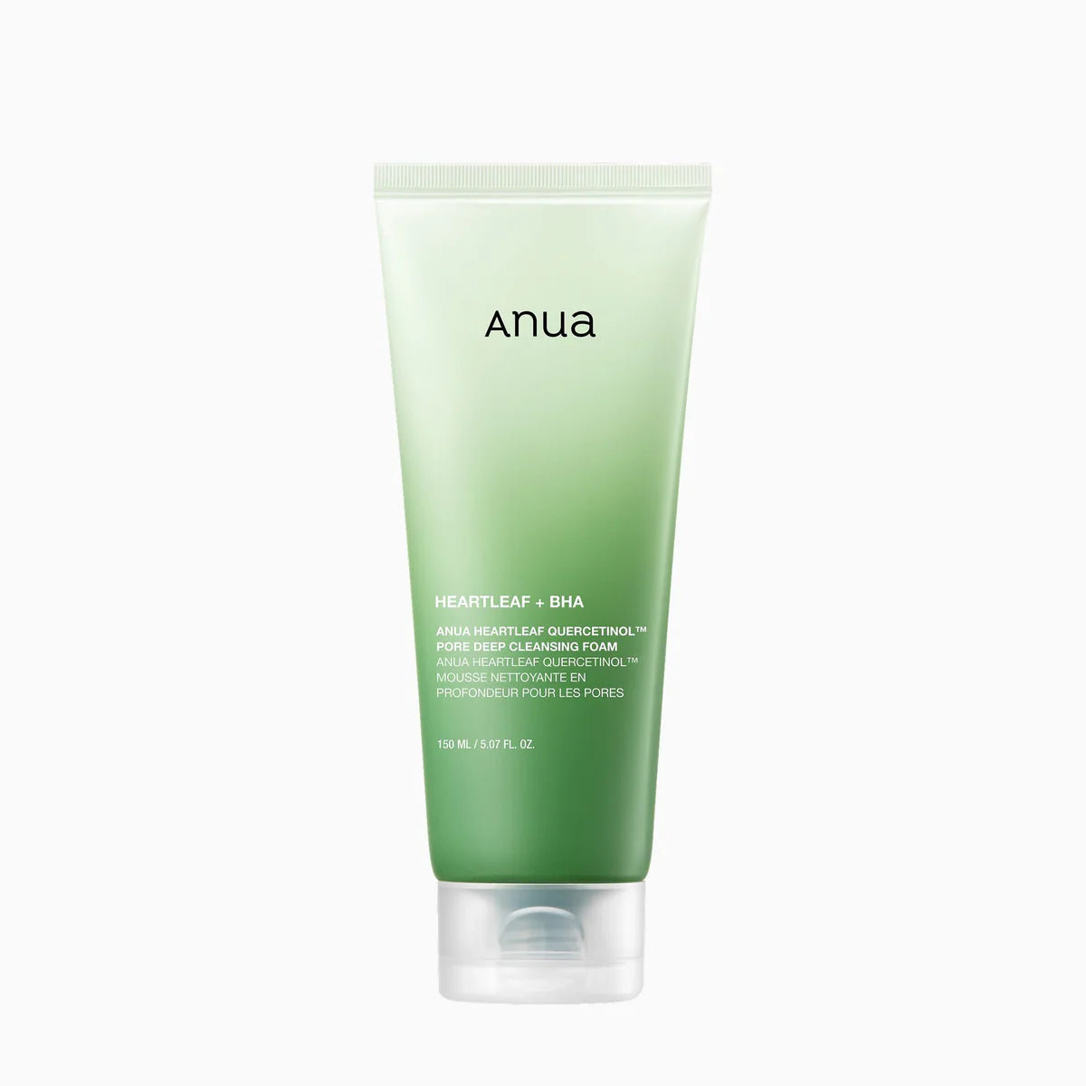 ANUA - Heartleaf Quercetinol Pore Deep Cleansing Foam - mousse nettoyante 150 mL